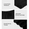 image:imageWiWi Bamboo Visose Pajama Shorts for Women Soft Sleep Bottoms Plus Size Lounge Boxers Pj Sleepwear Bottom S4XAblack