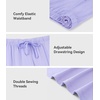 image:imageWiWi Bamboo Visose Pajama Shorts for Women Soft Sleep Bottoms Plus Size Lounge Boxers Pj Sleepwear Bottom S4XApastel Purple
