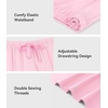 image:imageWiWi Bamboo Visose Pajama Shorts for Women Soft Sleep Bottoms Plus Size Lounge Boxers Pj Sleepwear Bottom S4XApink
