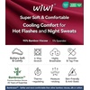 image:imageWiWi Bamboo Visose Pajama Shorts for Women Soft Sleep Bottoms Plus Size Lounge Boxers Pj Sleepwear Bottom S4XBwine Red
