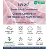image:imageWiWi Bamboo Visose Pajama Shorts for Women Soft Sleep Bottoms Plus Size Lounge Boxers Pj Sleepwear Bottom S4XCpink White Stripe