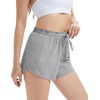 image:imageWiWi Bamboo Visose Pajama Shorts for Women Soft Sleep Bottoms Plus Size Lounge Boxers Pj Sleepwear Bottom S4XEheather Greypink