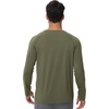 image:imageWiWi Mens Super Soft Long Sleeve Tees Moisture Wicking Shirts Viscose from Bamboo Cooling Crew Neck TShirt SXXLAgreen