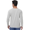 image:imageWiWi Mens Super Soft Long Sleeve Tees Moisture Wicking Shirts Viscose from Bamboo Cooling Crew Neck TShirt SXXLAlight Heather Grey