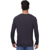 image:imageWiWi Mens Super Soft Long Sleeve Tees Moisture Wicking Shirts Viscose from Bamboo Cooling Crew Neck TShirt SXXLBblue Black