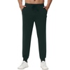 image:imageWiWi Mens Sweatpants Joggers for Men with Pocket Athletic Running Workout Gym Pants Lightweight Track Casual Pant SXXLAdark Fence Green