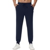 image:imageWiWi Mens Sweatpants Joggers for Men with Pocket Athletic Running Workout Gym Pants Lightweight Track Casual Pant SXXLAdark Navy