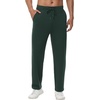 image:imageWiWi Mens Sweatpants Joggers for Men with Pocket Athletic Running Workout Gym Pants Lightweight Track Casual Pant SXXLBdark Fence Green