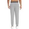 image:imageWiWi Mens Sweatpants Joggers for Men with Pocket Athletic Running Workout Gym Pants Lightweight Track Casual Pant SXXLLight Heather GreyCharcoal Heather