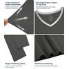 image:imageWiWi Nightgowns for Women Bamboo Viscose Soft Long Sleeve Sleep Shirts Comfy Sleepwear Night Shirts S4XAcharcoal