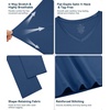 image:imageWiWi Nightgowns for Women Bamboo Viscose Soft Long Sleeve Sleep Shirts Comfy Sleepwear Night Shirts S4XAdark Blue