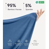 image:imageWiWi Nightgowns for Women Bamboo Viscose Soft Long Sleeve Sleep Shirts Comfy Sleepwear Night Shirts S4XAprussian Blue