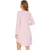 image:imageWiWi Nightgowns for Women Bamboo Viscose Soft Long Sleeve Sleep Shirts Comfy Sleepwear Night Shirts S4XBpinkCat