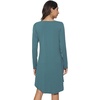 image:imageWiWi Nightgowns for Women Bamboo Viscose Soft Long Sleeve Sleep Shirts Comfy Sleepwear Night Shirts S4XBvintage IndigoCat