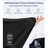 image:imageWiWi Nightgowns for Women Bamboo Viscose Super Soft Sleeveless Racerback Night Shirts Plus Size Cooling Sleepshirts S4XAblack