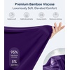 image:imageWiWi Nightgowns for Women Bamboo Viscose Super Soft Sleeveless Racerback Night Shirts Plus Size Cooling Sleepshirts S4XAdark Purple