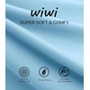 image:imageWiWi Nightgowns for Women Bamboo Viscose Super Soft Sleeveless Racerback Night Shirts Plus Size Cooling Sleepshirts S4XApale Blue