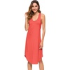 image:imageWiWi Nightgowns for Women Bamboo Viscose Super Soft Sleeveless Racerback Night Shirts Plus Size Cooling Sleepshirts S4XApeach