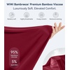 image:imageWiWi Nightgowns for Women Bamboo Viscose Super Soft Sleeveless Racerback Night Shirts Plus Size Cooling Sleepshirts S4XAwine