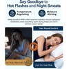 image:imageWiWi Nightgowns for Women Bamboo Viscose Super Soft Sleeveless Racerback Night Shirts Plus Size Cooling Sleepshirts S4XBpink