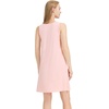 image:imageWiWi Nightgowns for Women Bamboo Viscose Super Soft Sleeveless Racerback Night Shirts Plus Size Cooling Sleepshirts S4XCcream Pink