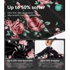 image:imageWiWi Pajama Pants for Women Bamboo Viscose Super Soft Bottoms Plus Size Cooling Wide Leg Casual Lounge Yoga Sweatpants S4XAblackFloral