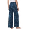 image:imageWiWi Pajama Pants for Women Bamboo Viscose Super Soft Bottoms Plus Size Cooling Wide Leg Casual Lounge Yoga Sweatpants S4XAblue Flowers
