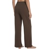 image:imageWiWi Pajama Pants for Women Bamboo Viscose Super Soft Bottoms Plus Size Cooling Wide Leg Casual Lounge Yoga Sweatpants S4XAbrown
