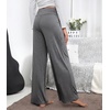 image:imageWiWi Pajama Pants for Women Bamboo Viscose Super Soft Bottoms Plus Size Cooling Wide Leg Casual Lounge Yoga Sweatpants S4XAdark Heather Grey