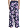 image:imageWiWi Pajama Pants for Women Bamboo Viscose Super Soft Bottoms Plus Size Cooling Wide Leg Casual Lounge Yoga Sweatpants S4XAdark NavyPurple Floral