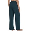 image:imageWiWi Pajama Pants for Women Bamboo Viscose Super Soft Bottoms Plus Size Cooling Wide Leg Casual Lounge Yoga Sweatpants S4XAdeep Teal
