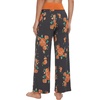 image:imageWiWi Pajama Pants for Women Bamboo Viscose Super Soft Bottoms Plus Size Cooling Wide Leg Casual Lounge Yoga Sweatpants S4XAgreyFloral