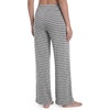 image:imageWiWi Pajama Pants for Women Bamboo Viscose Super Soft Bottoms Plus Size Cooling Wide Leg Casual Lounge Yoga Sweatpants S4XAheather Grey Stripe