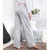 image:imageWiWi Pajama Pants for Women Bamboo Viscose Super Soft Bottoms Plus Size Cooling Wide Leg Casual Lounge Yoga Sweatpants S4XAlight Heather Grey