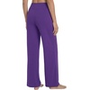 image:imageWiWi Pajama Pants for Women Bamboo Viscose Super Soft Bottoms Plus Size Cooling Wide Leg Casual Lounge Yoga Sweatpants S4XAlilac