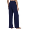 image:imageWiWi Pajama Pants for Women Bamboo Viscose Super Soft Bottoms Plus Size Cooling Wide Leg Casual Lounge Yoga Sweatpants S4XAnavy