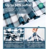 image:imageWiWi Pajama Pants for Women Bamboo Viscose Super Soft Bottoms Plus Size Cooling Wide Leg Casual Lounge Yoga Sweatpants S4XAnavyGreen Plaid