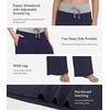 image:imageWiWi Pajama Pants for Women Bamboo Viscose Super Soft Bottoms Plus Size Cooling Wide Leg Casual Lounge Yoga Sweatpants S4XAnavyLight Heather Grey