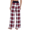 image:imageWiWi Pajama Pants for Women Bamboo Viscose Super Soft Bottoms Plus Size Cooling Wide Leg Casual Lounge Yoga Sweatpants S4XAnavyRed Plaid
