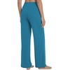 image:imageWiWi Pajama Pants for Women Bamboo Viscose Super Soft Bottoms Plus Size Cooling Wide Leg Casual Lounge Yoga Sweatpants S4XAteal Blue