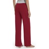 image:imageWiWi Pajama Pants for Women Bamboo Viscose Super Soft Bottoms Plus Size Cooling Wide Leg Casual Lounge Yoga Sweatpants S4XAwine RedLight Heather Grey