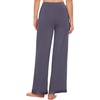 image:imageWiWi Pajama Pants for Women Bamboo Viscose Super Soft Bottoms Plus Size Cooling Wide Leg Casual Lounge Yoga Sweatpants S4XBdark Grey