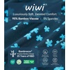 image:imageWiWi Pajamas for Women Super Soft Pajama Sets Cooling Short Sleeve Top Capri Pants Viscose from Bamboo Sleepwear Pjs S4XAblue Flowers