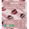 image:imageWiWi Pajamas for Women Super Soft Pajama Sets Cooling Short Sleeve Top Capri Pants Viscose from Bamboo Sleepwear Pjs S4XAcoffee Cup
