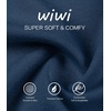 image:imageWiWi Pajamas for Women Super Soft Pajama Sets Cooling Short Sleeve Top Capri Pants Viscose from Bamboo Sleepwear Pjs S4XAdark Blue