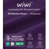 image:imageWiWi Pajamas for Women Super Soft Pajama Sets Cooling Short Sleeve Top Capri Pants Viscose from Bamboo Sleepwear Pjs S4XAdark Purple