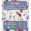image:imageWiWi Pajamas for Women Super Soft Pajama Sets Cooling Short Sleeve Top Capri Pants Viscose from Bamboo Sleepwear Pjs S4XAretro Ink Flower