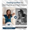 image:imageWiWi Pajamas for Women Super Soft Pajama Sets Cooling Short Sleeve Top Capri Pants Viscose from Bamboo Sleepwear Pjs S4XAsky Blue