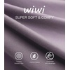 image:imageWiWi Pajamas for Women Super Soft Pajama Sets Cooling Short Sleeve Top Capri Pants Viscose from Bamboo Sleepwear Pjs S4XAviolet