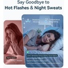 image:imageWiWi Pajamas for Women Super Soft Pajama Sets Cooling Short Sleeve Top Capri Pants Viscose from Bamboo Sleepwear Pjs S4XBstripewine
